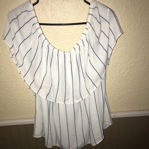 White House Black Market off-the-shoulder top
